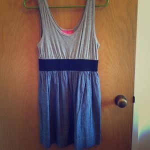 Pookie & Sebastian 2-Tone Dress