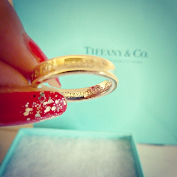 ⛔SOLD⛔✨ Authentic Tiffany Co. 1837 silver ring NWB - Picture 3 of 4