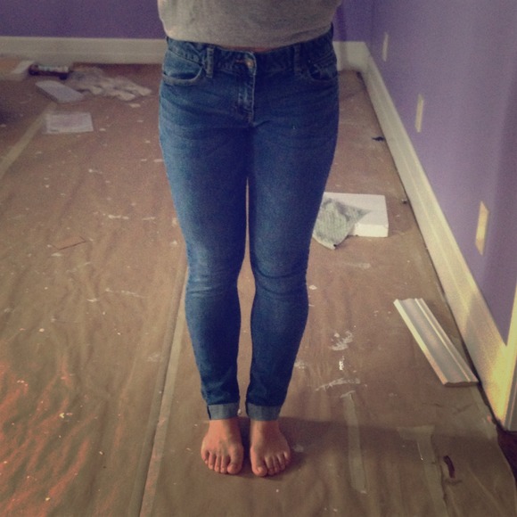 Medium Wash Skinny Jeans