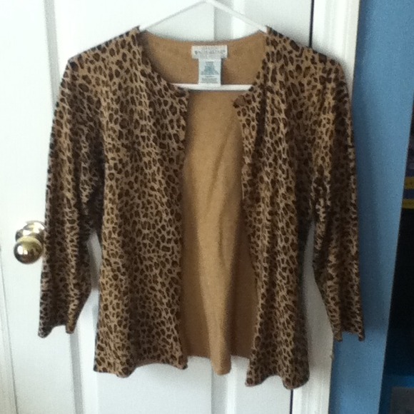 Leopard cardigan