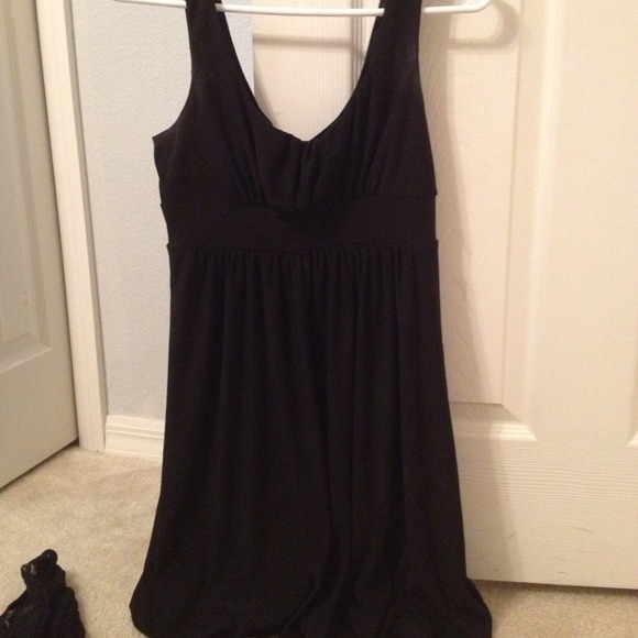 A-list by wrapper black dress