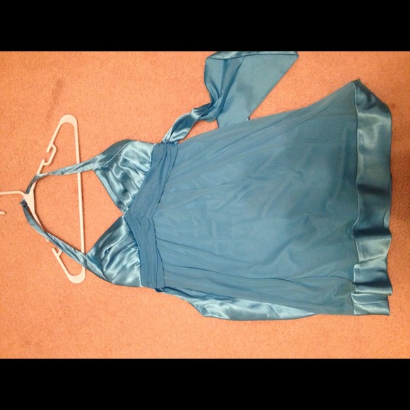 Light blue dress