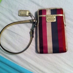 TRADED!! Authentic Coach Wristlet! :)