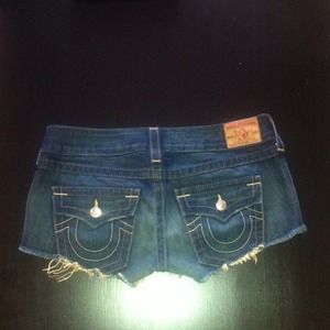 Authentic True Religion jean shorts