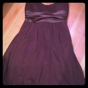 Chocolate brown dress