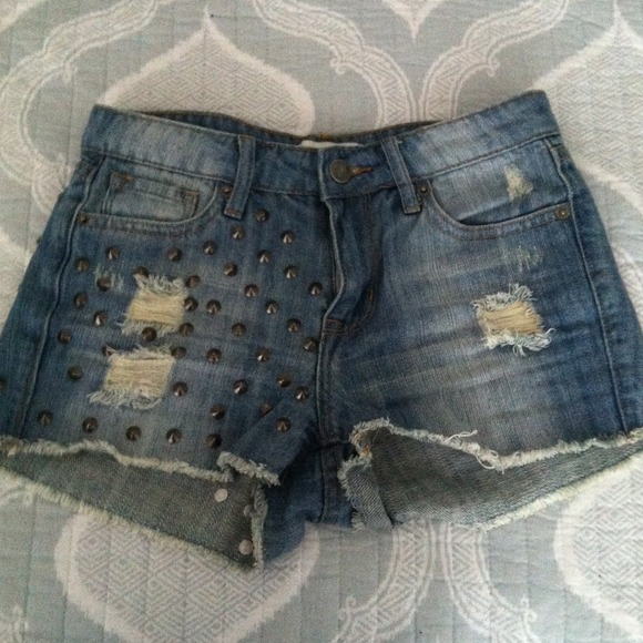 High waisted shorts