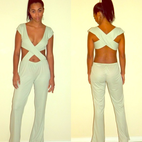 Light mint jumpsuit