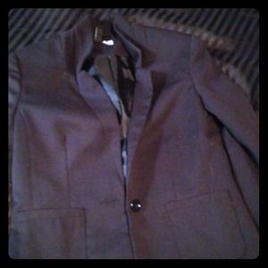Black blazer.