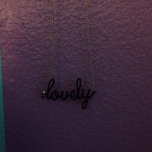 Lovely necklace