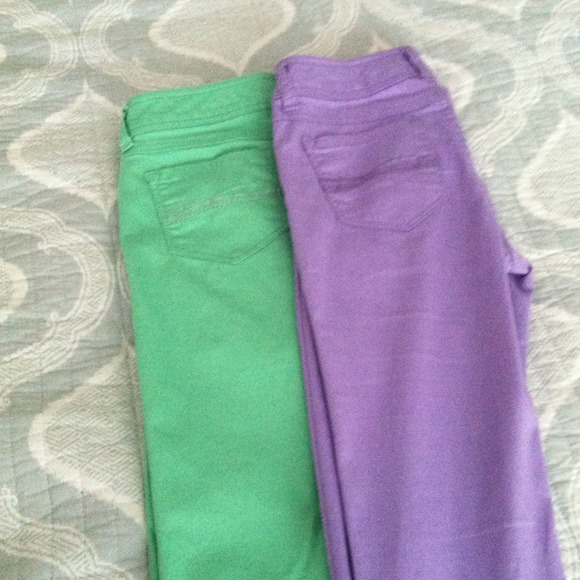 Colored pants