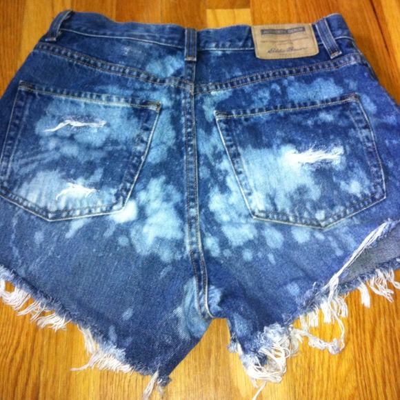 High wasted handmade galaxy shorts - Picture 2 of 2