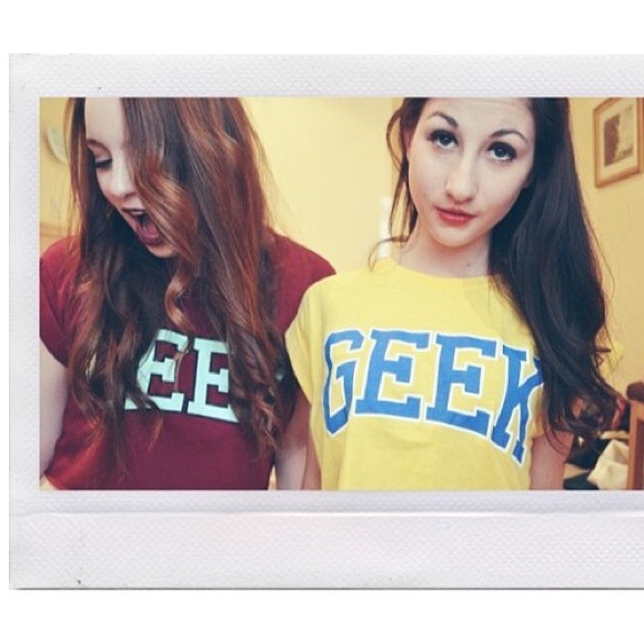 topshop geek shirt