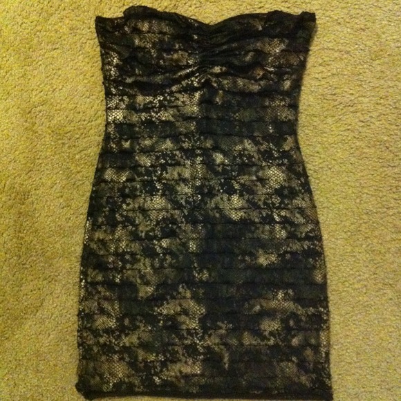 🎀Black and Gold Dress🎀