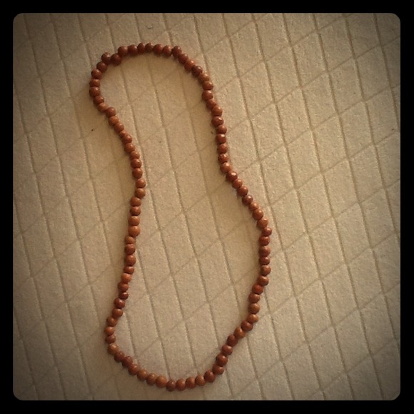 ⭐️SOLDWooden beaded necklace...very cute! - Picture 1 of 1