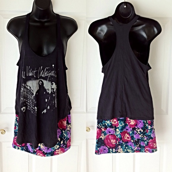 Junk Food Velvet Underground low-hi tank