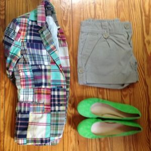 Ralph Lauren sport madras blazer