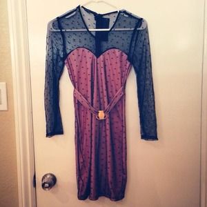 ❌SOLD❌Black/ pink dress 😍