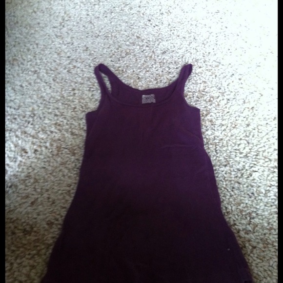 Purple tank