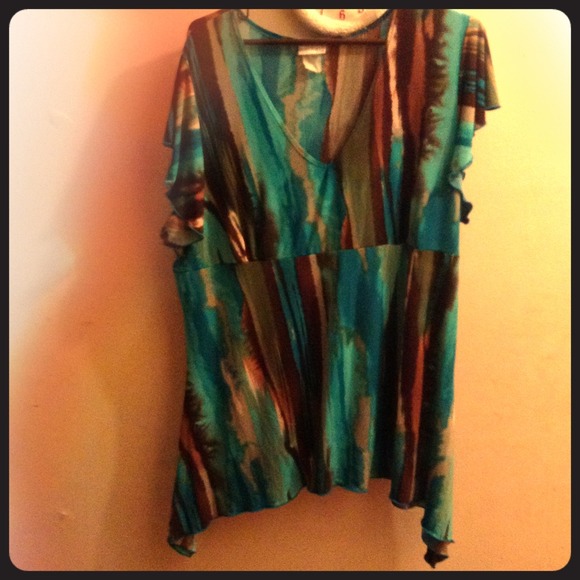 Tie dye blouse