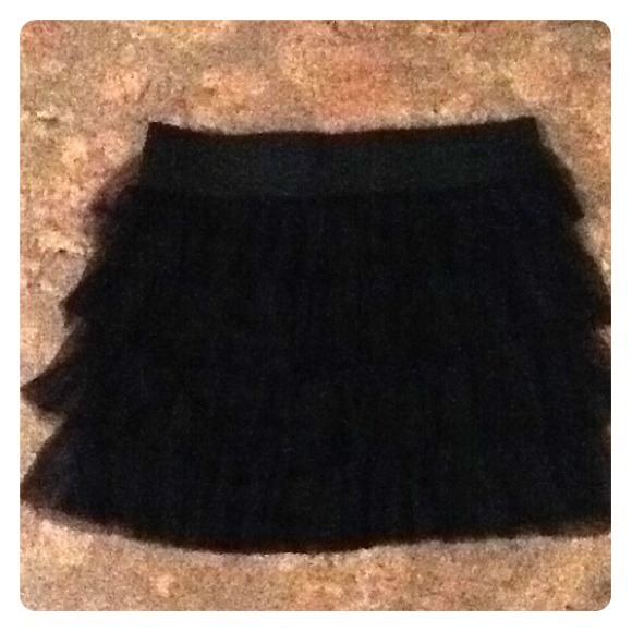 Very fun black skirt!