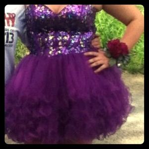 Homecoming or short prom dress