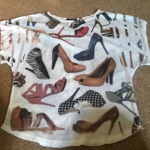 Shirt with heels ❌sold❌