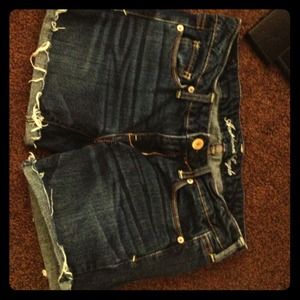 🚫🚫🚫TRADED🚫🚫🚫Dark denim American Eagle shorts