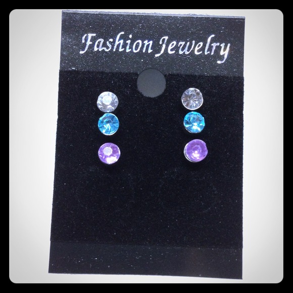 Stud earrings