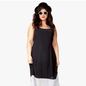 Bundle plus leopard chiffon top