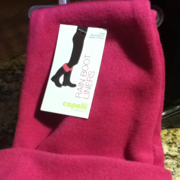 Berry rain boot liners