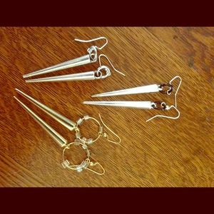 Spike earrings