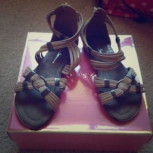 Nude Strappy Sandals