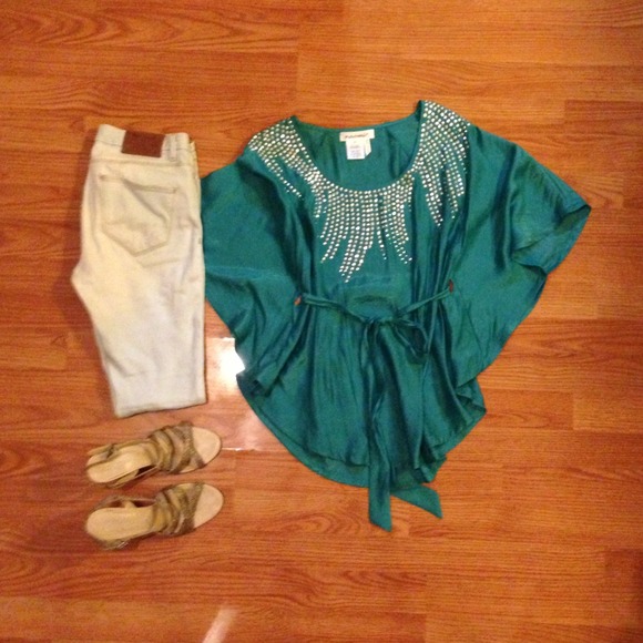 Bat wing blouse