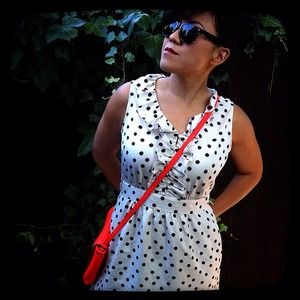 Anthropologie Polka Dot Dress