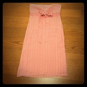 Dusty rose Tocca cocktail dress
