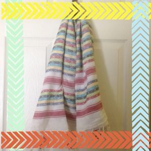 Colorful scarf from Nordstroms