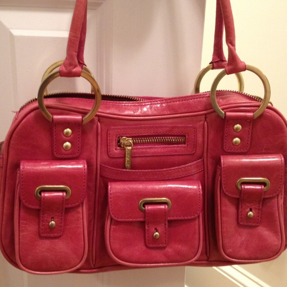 Charles David pink handbag