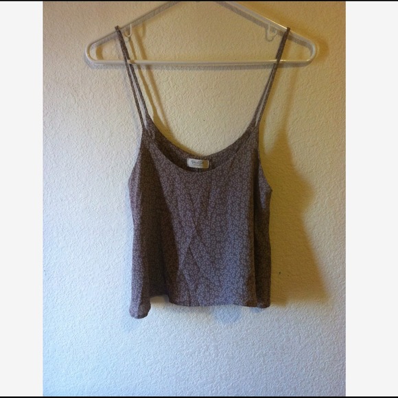 Brandy Melville Floral Arika Tank