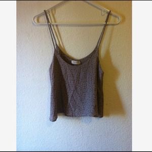 Brandy Melville Floral Arika Tank