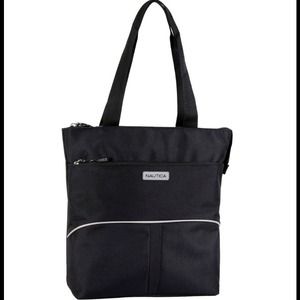❌SOLD❌ NEW W/TAGS! NAUTICA BLACK TOTE  MSRP $110