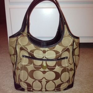 Brown Coach purse