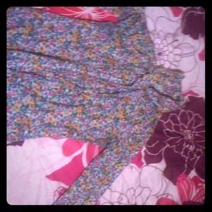 Long sleeve floral shirt