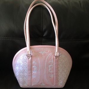 Light pink detailed purse