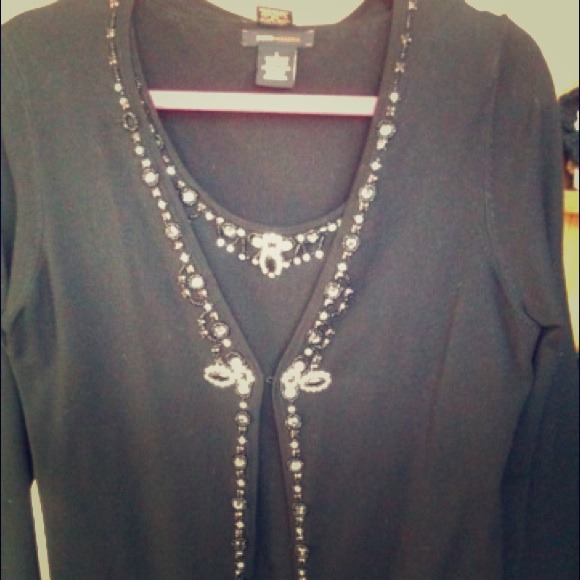 BCBGMaxazria cardigan set