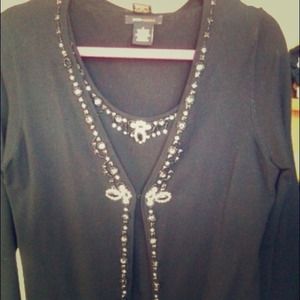 BCBGMaxazria cardigan set