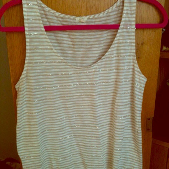 J.Crew sequin tank