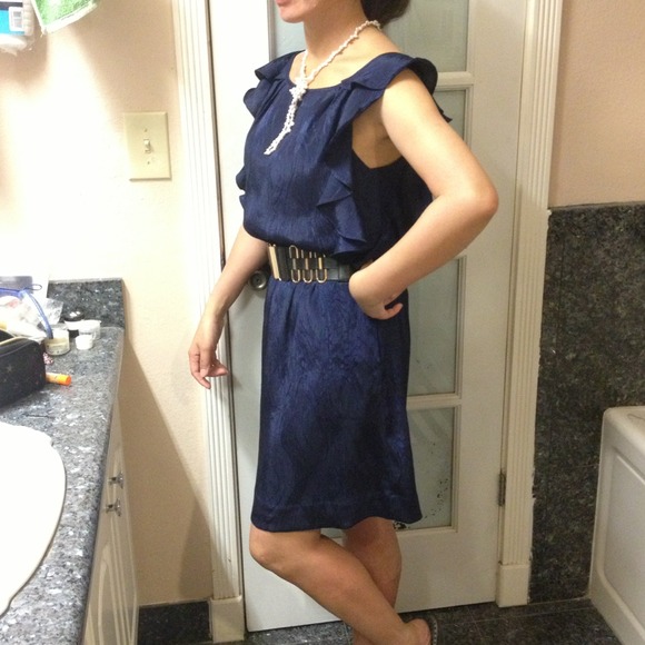 BCBG blue dress. Like brand new condition ππππ - Picture 2 of 4
