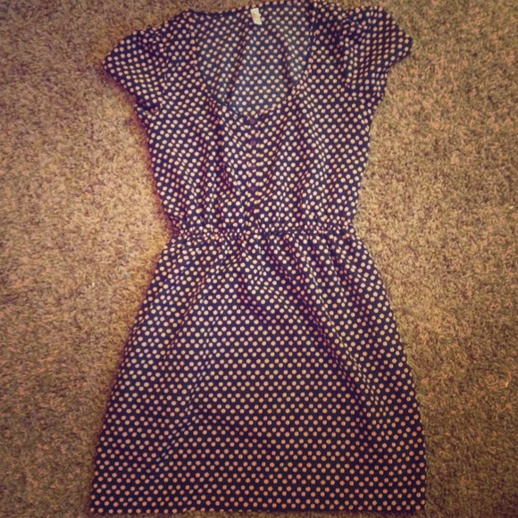 Poka-dot dress
