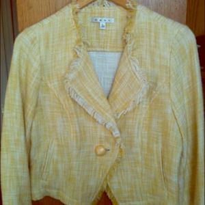 Cabi blazer and necklace