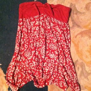 American Eagle tube top.